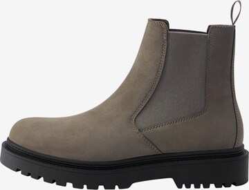 Pull&Bear Chelsea boots i grå