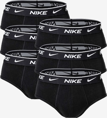 NIKE Athletic Underwear in Black: front
