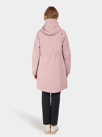 Didriksons Outdoorjas 'THELMA' in Roze