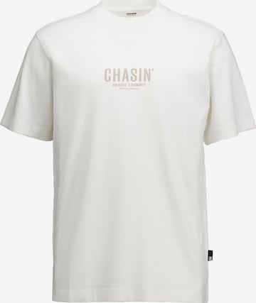 CHASIN' Shirt 'Mayor' in Wit: voorkant