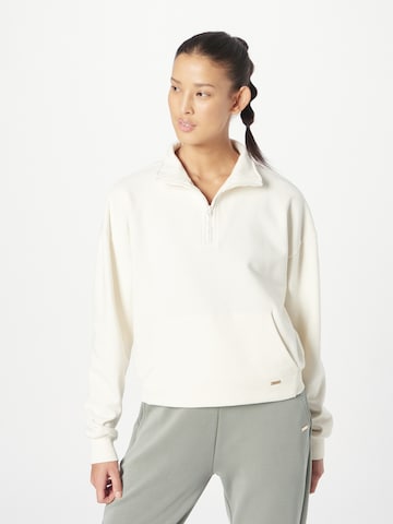 Athlecia Sportief sweatshirt 'Cinzia' in Wit: voorkant