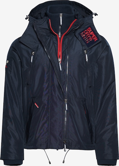 Superdry Veste d’hiver 'Mountain SD' en marine / rouge feu, Vue avec produit