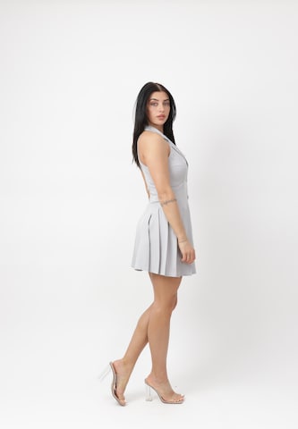 Elara Dress in Grey