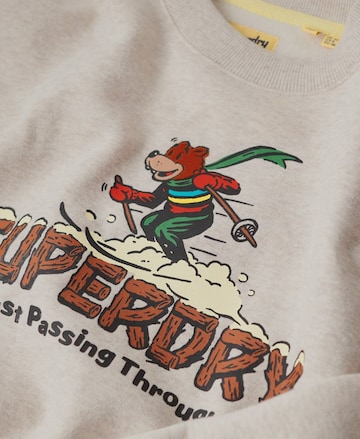 Superdry Sweatshirt in Beige