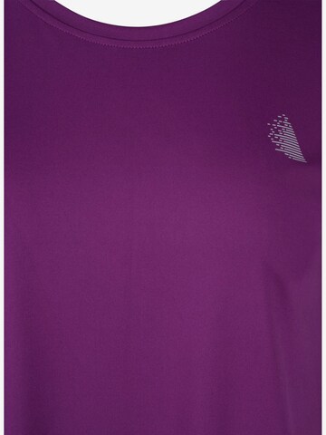 Active by Zizzi T-Shirt in Lila