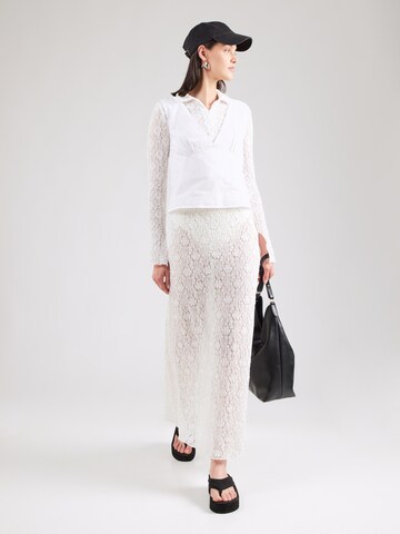 Jupe 'ONLLORENZA' ONLY en beige