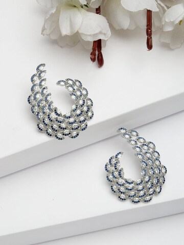 Boucles d'oreilles 'Elenaka' AVANT-GARDE PARIS en bleu