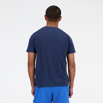 T-Shirt 'Athletics' new balance en bleu
