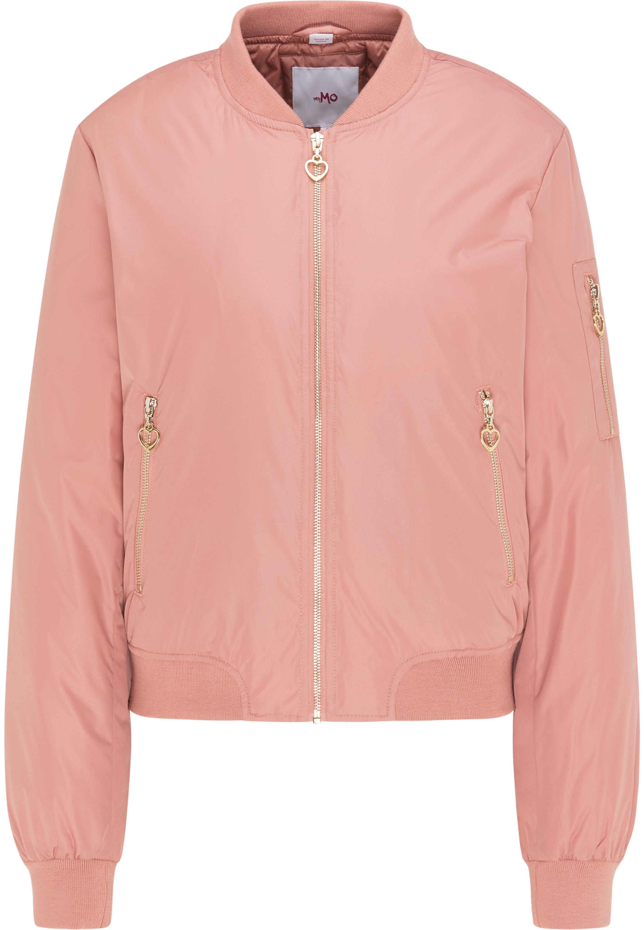 MYMO Between-season jacket in Pink: front