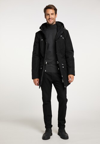 ICEBOUND Winterparka in Schwarz