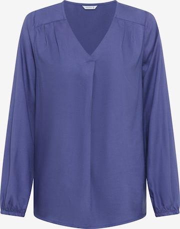 DELMAO Blouse in Purple: front