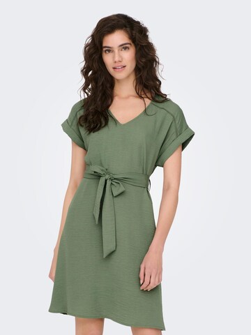JDY Nyári ruhák 'Rachel' - zöld: elől