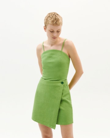 Thinking MU - Falda 'Milena' en verde: frente