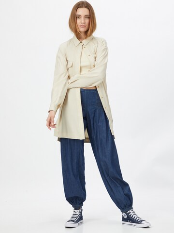 PULZ Jeans Wide leg Harem Pants 'Jill' in Blue