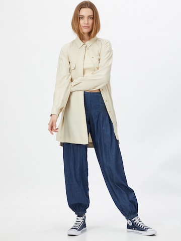 PULZ Jeans Wide Leg Jeans 'Jill' in Blau