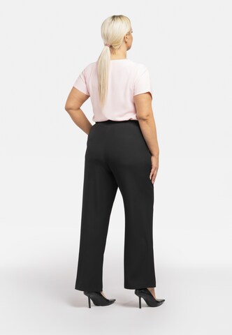 Karko Regular Pantalon 'ANSELMA' in Zwart