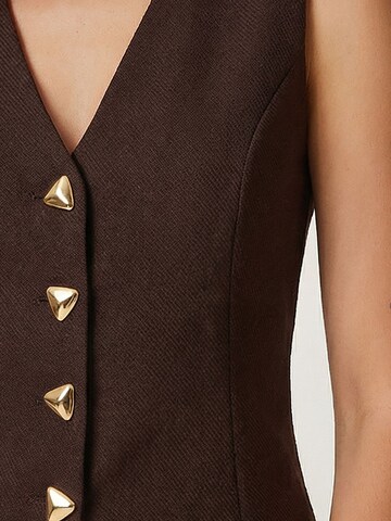 Gilet 'Westen' di Happiness İstanbul in marrone