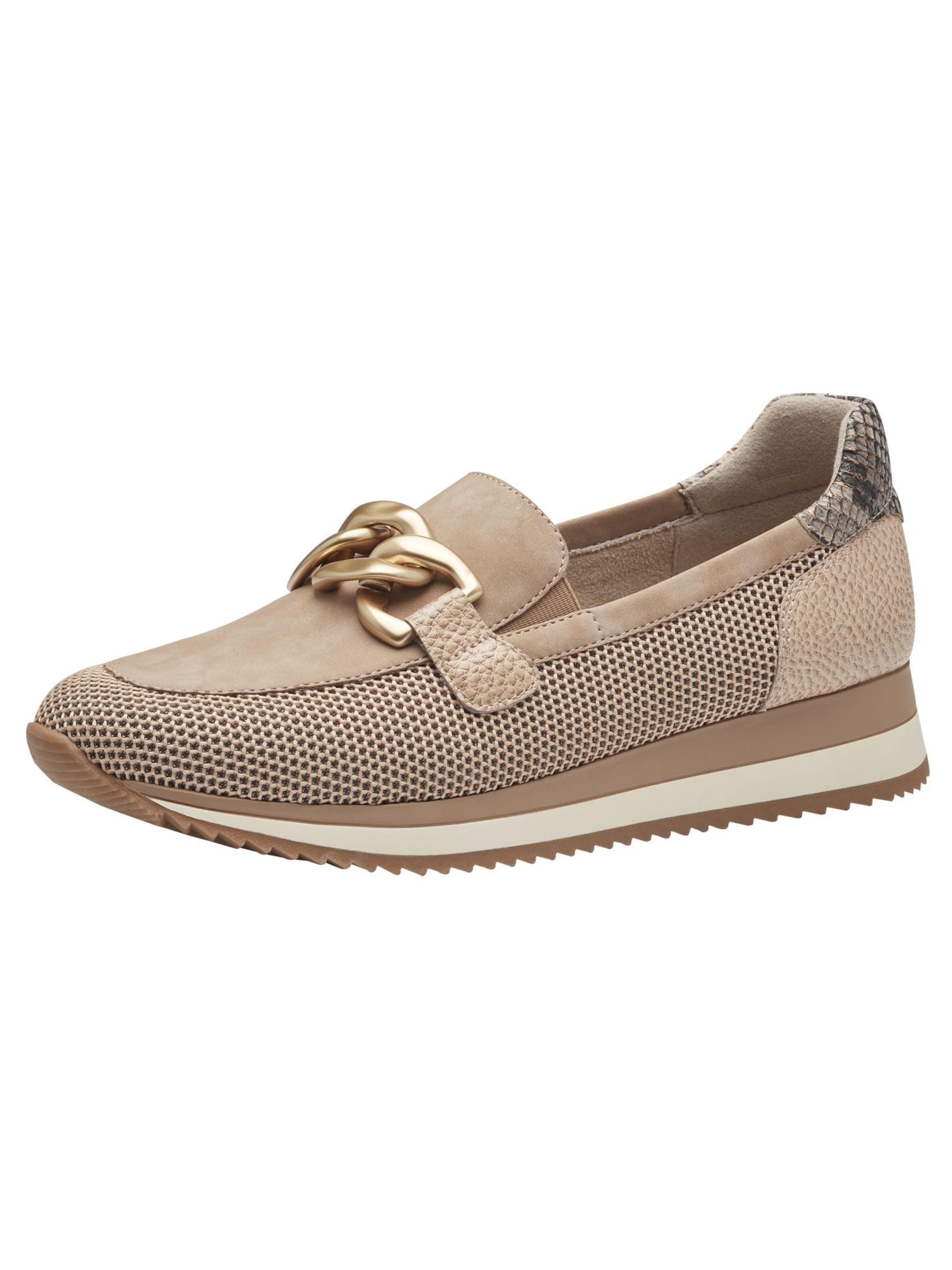 JANA Slipper in Beige: Vorderseite