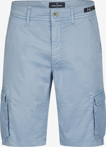 HECHTER PARIS Regular Cargo Pants in Blue: front