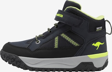 KangaROOS Schnürstiefelette in Blau: Vorderseite