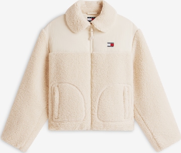 balta Tommy Jeans Demisezoninė striukė: priekis