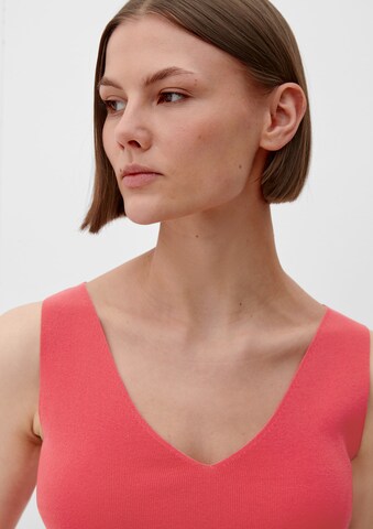 s.Oliver BLACK LABEL Top in Pink