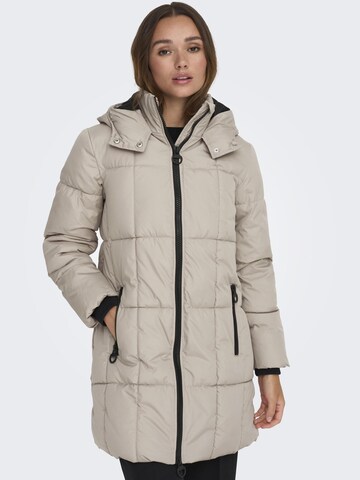 Manteau d’hiver 'Daisy' JDY en beige