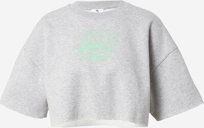VIERVIER Sweatshirt 'Lina' i ljusgrå / mint, Produktvy