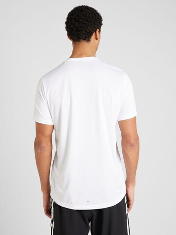 T-Shirt fonctionnel 'RUN IT' ADIDAS PERFORMANCE en blanc