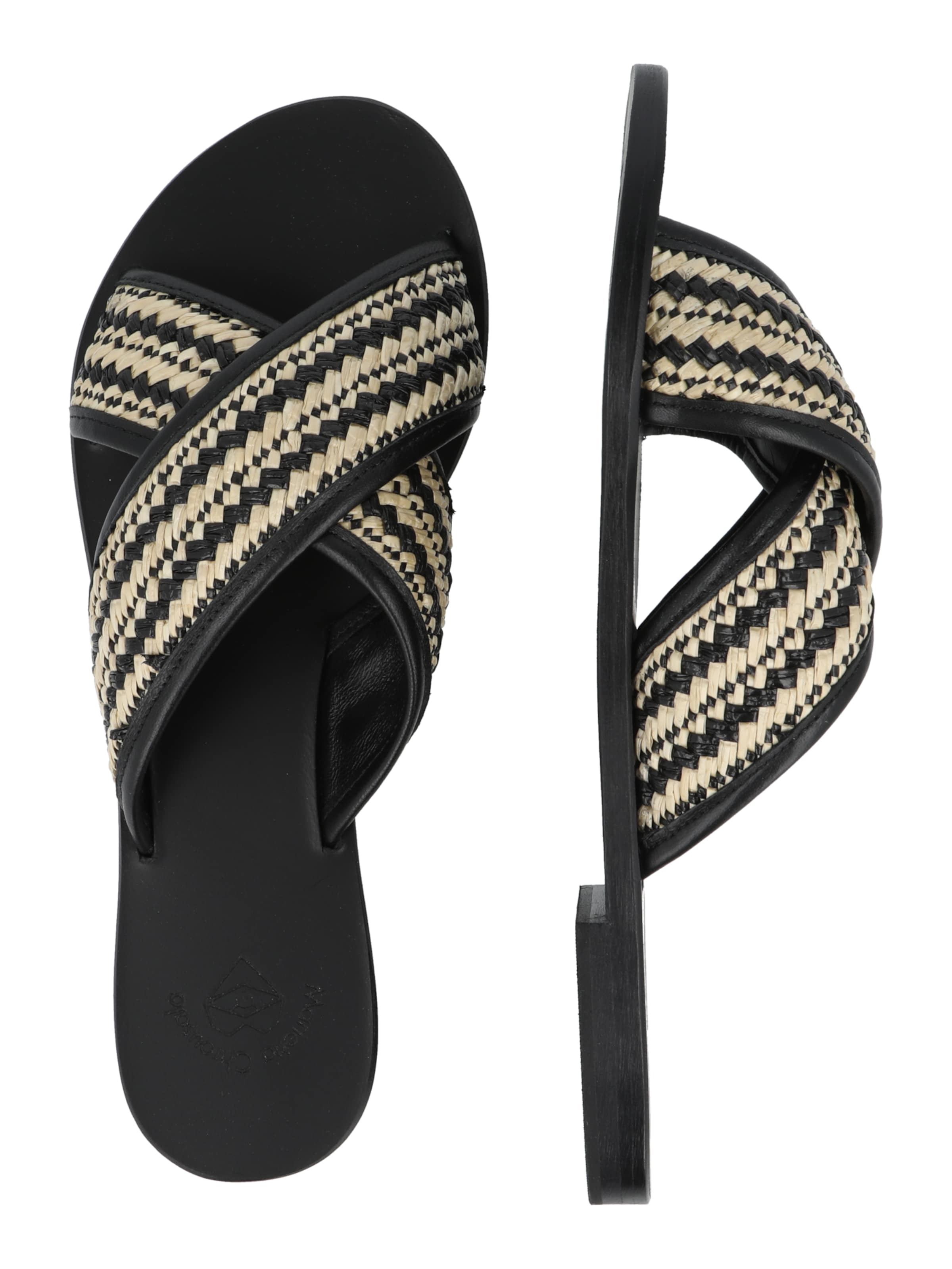 Marietta's Fantasy Šľapky - Čierna