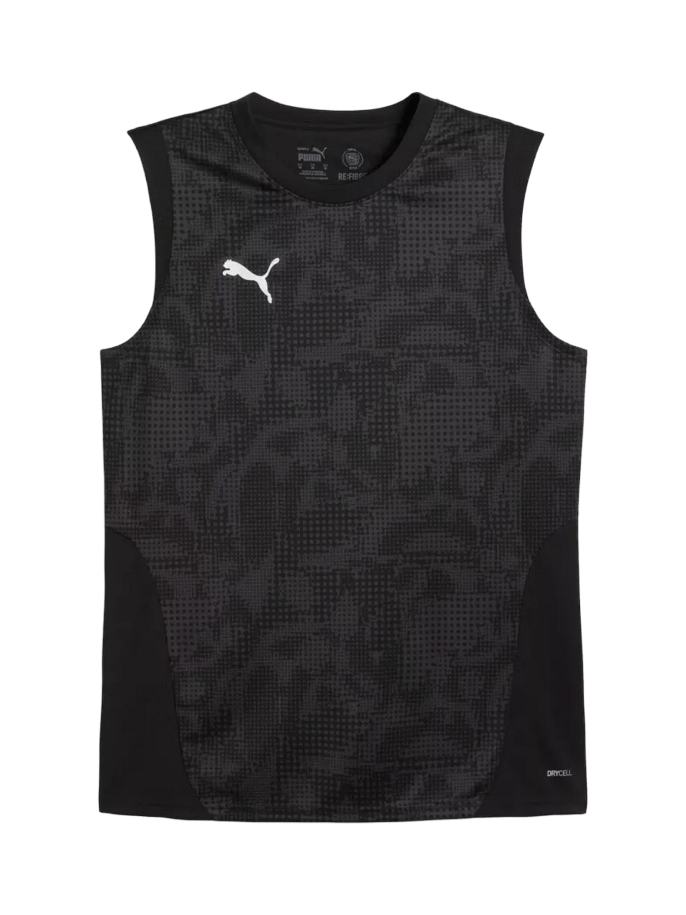 PUMA Trikot 'Team Cup' in Schwarz: Vorderseite