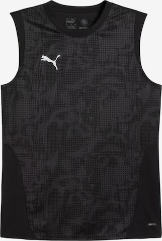 PUMA Trikot in Schwarz: Vorderseite