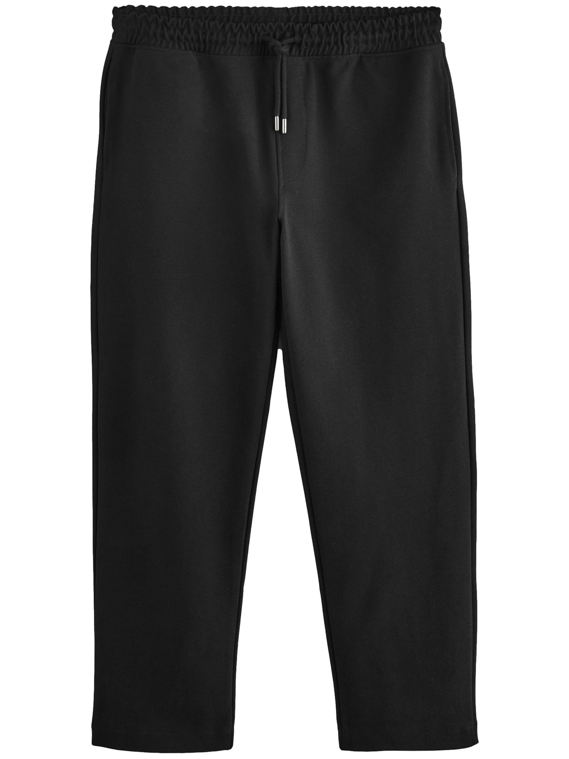 Next Обычный Штаны в Черный: спереди