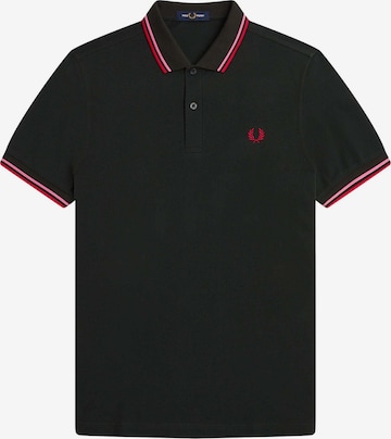 Fred Perry Shirt in Zwart: voorkant