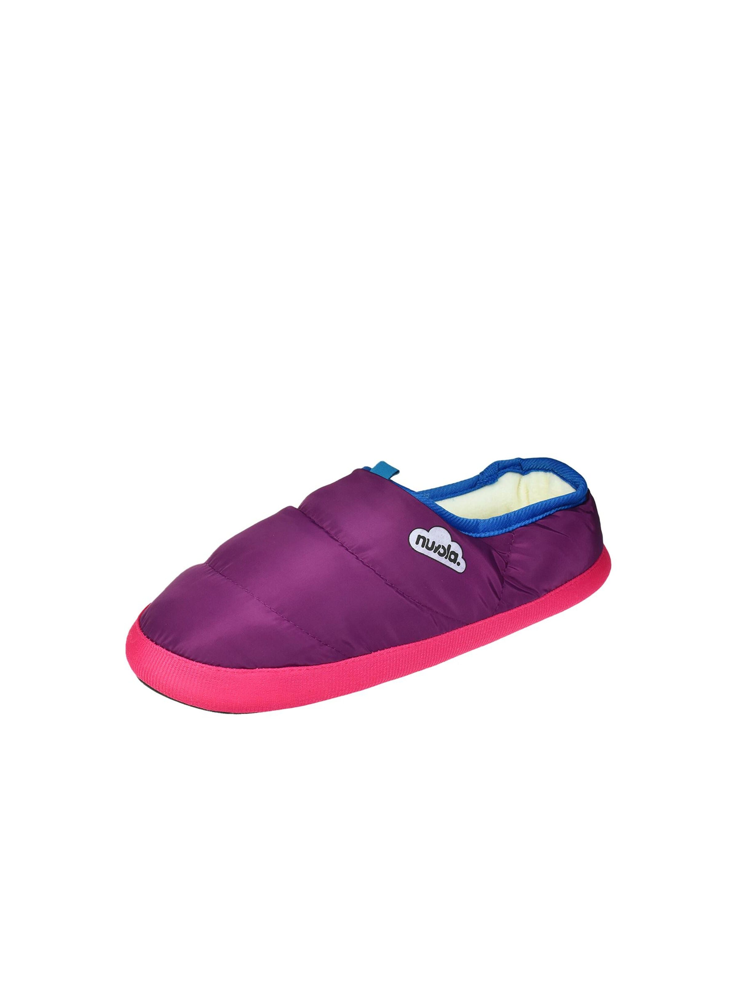 Pantoufle 'Classic Party' Nuvola. en violet : devant