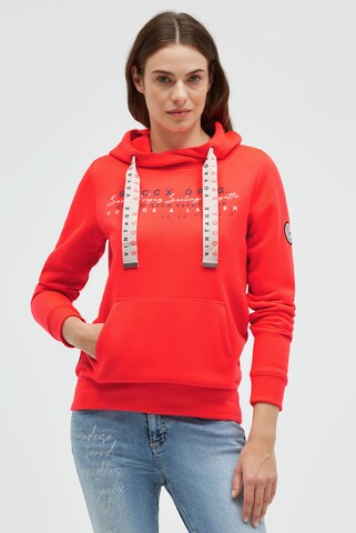 Soccx Sweatshirt in Red: front