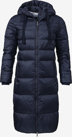 Schöffel Winter Coat 'Kenosha' in Blue: front