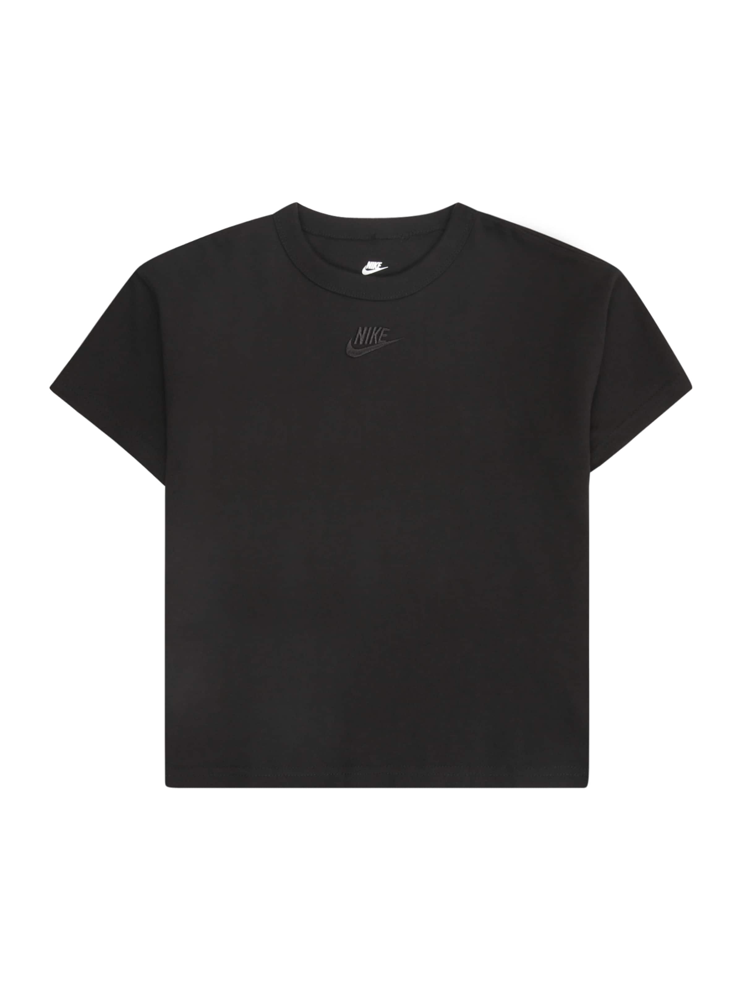 Tricou de la Nike Sportswear pe negru: față