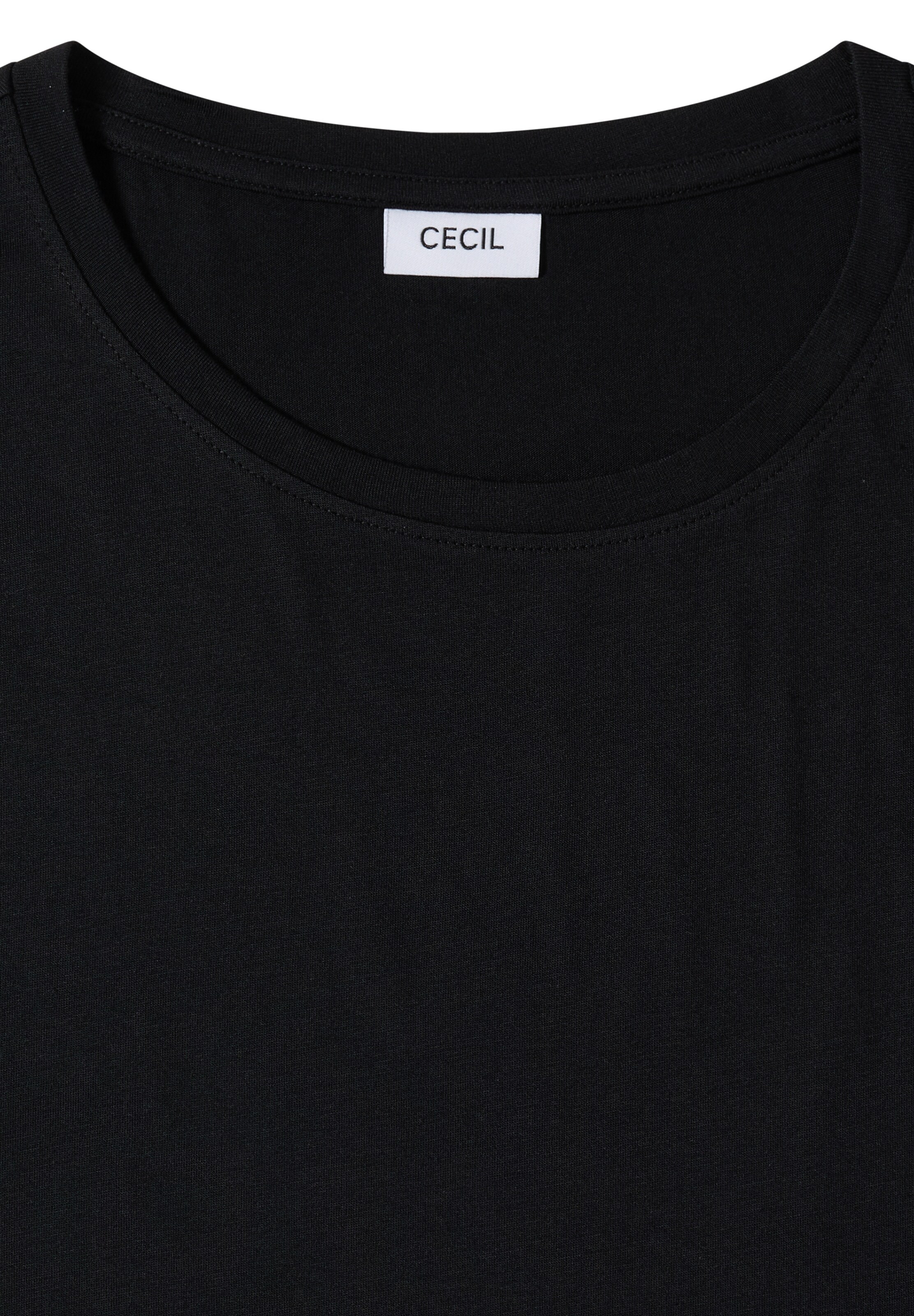 CECIL Shirt in Schwarz