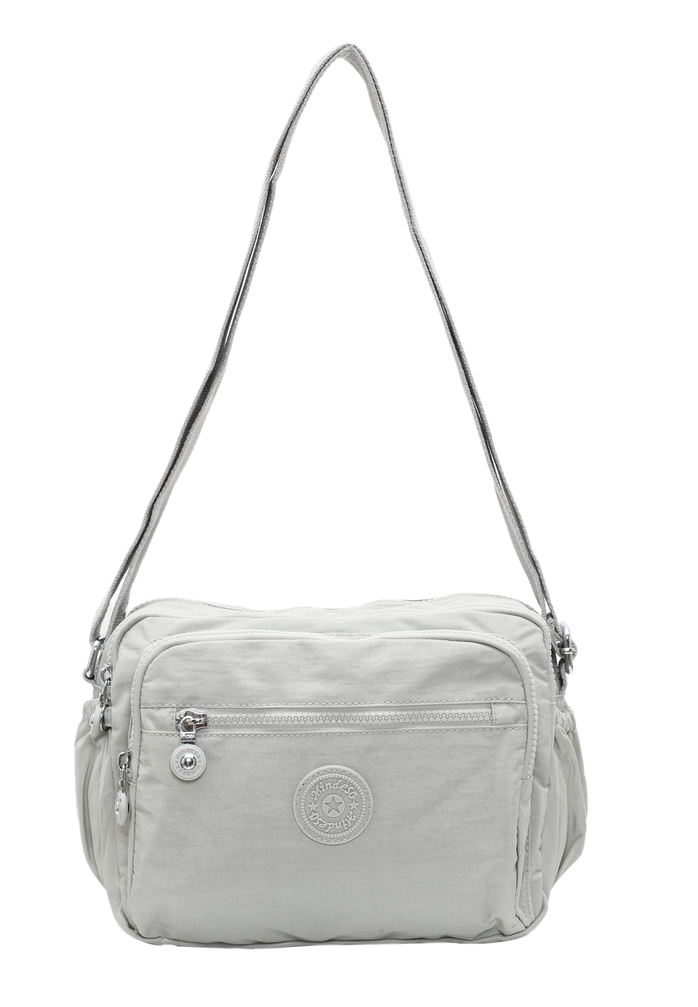 Mindesa - Mala de ombro em cinzento: frente