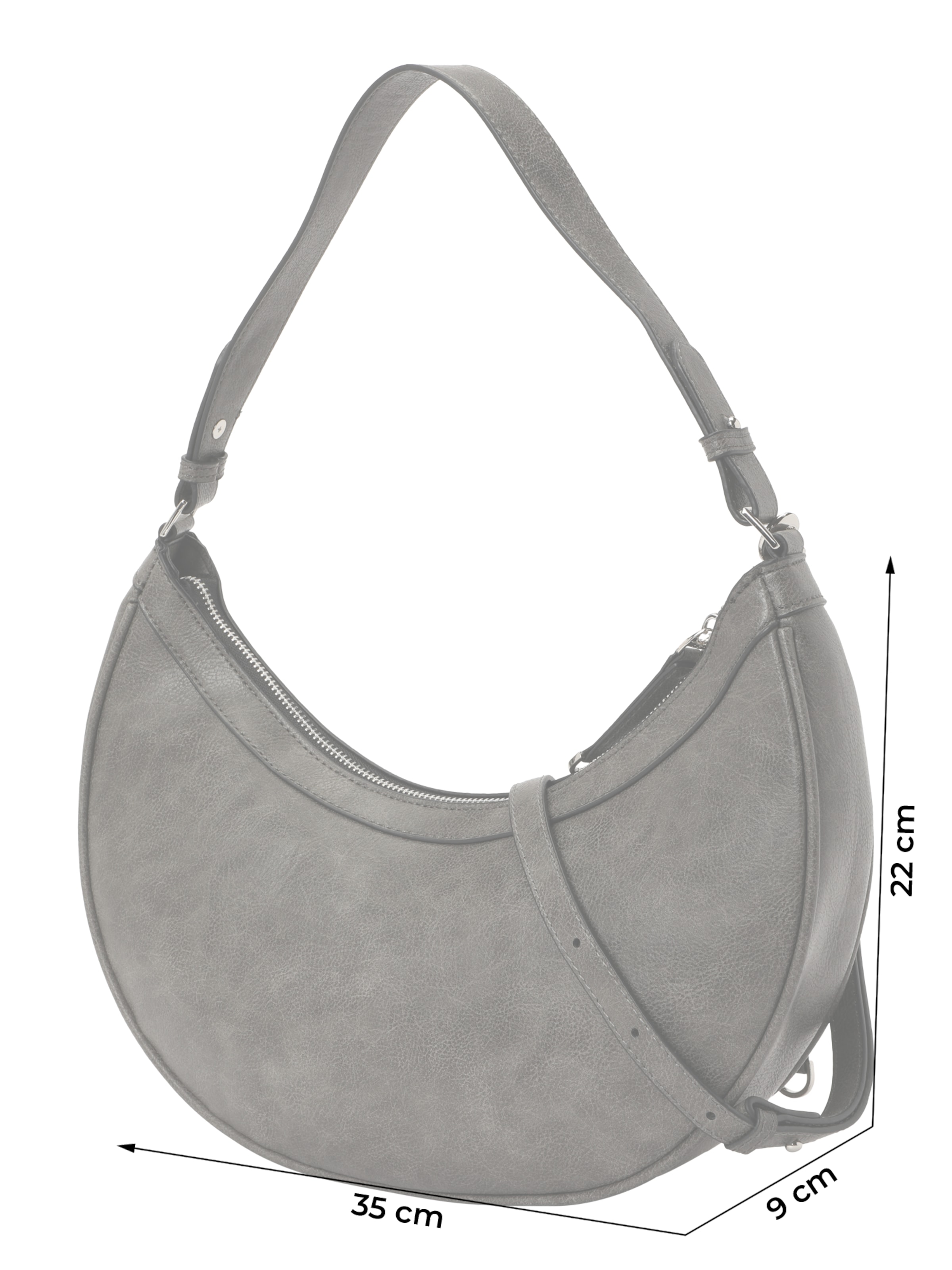 REPLAY Schultertasche in Grau