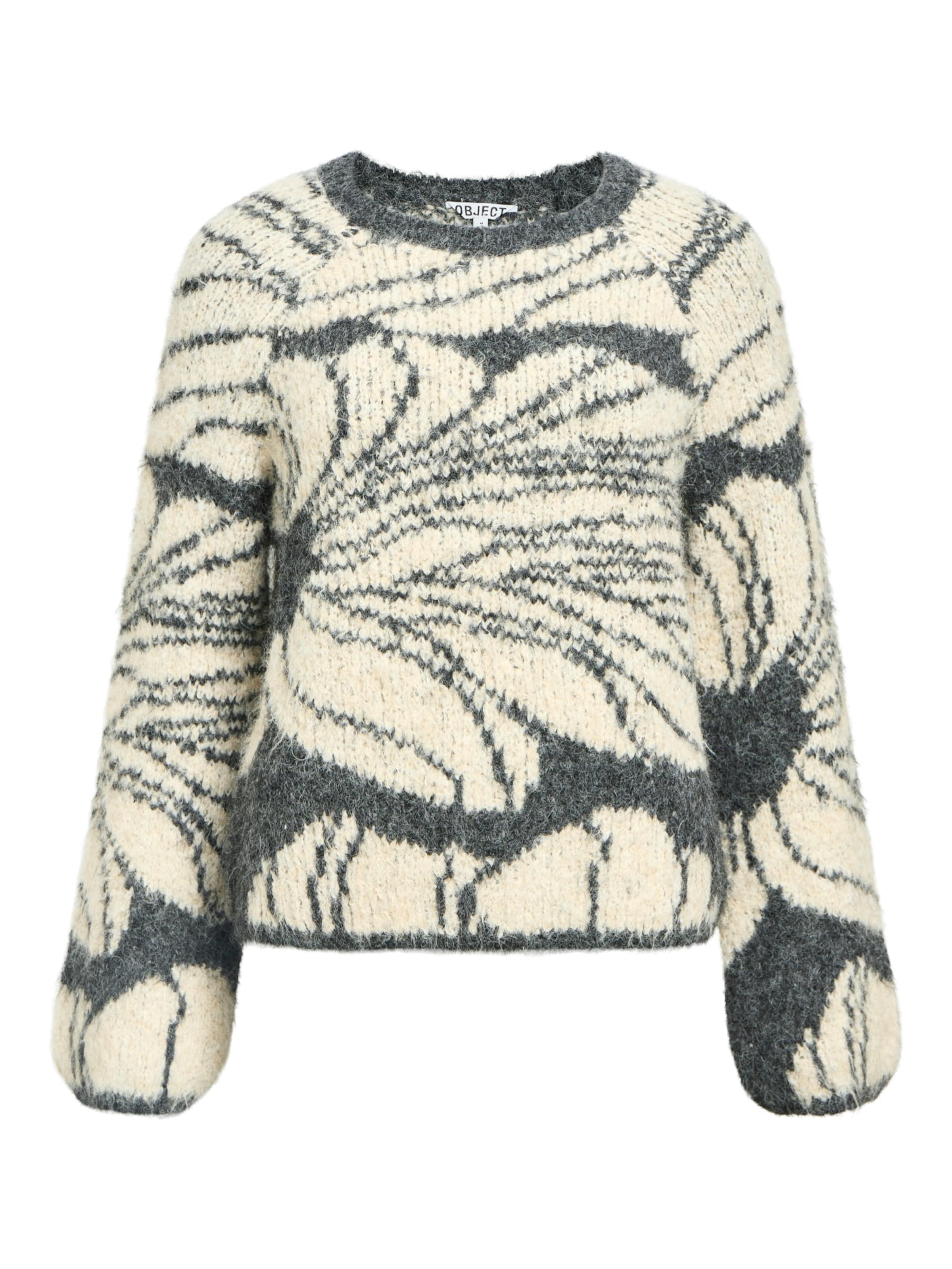 OBJECT Sveter - Sivá: predná strana