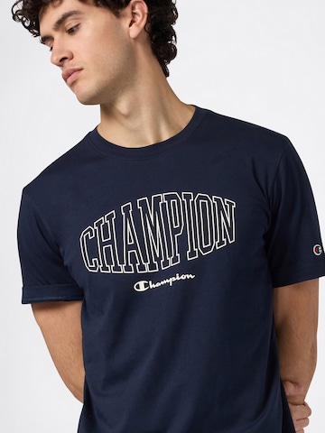 T-Shirt Champion Authentic Athletic Apparel en bleu