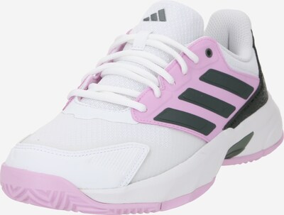 ADIDAS PERFORMANCE Sporta apavi 'CourtJam Control 3', krāsa - lillā / melns / balts, Preces skats