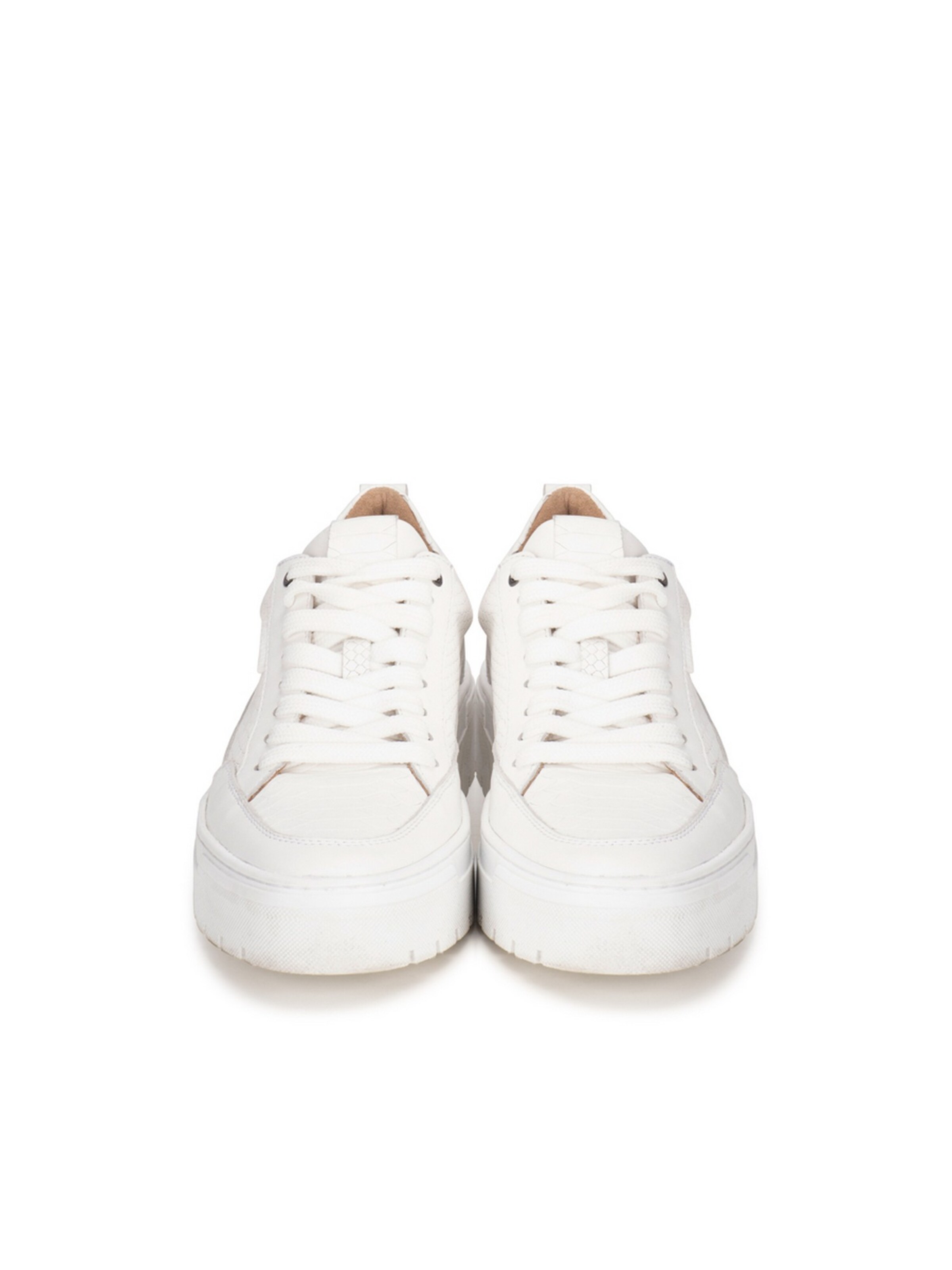 PS Poelman Sneakers laag 'Ivar' in Wit