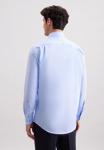 Coupe regular Chemise business SEIDENSTICKER en bleu