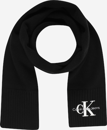 Calvin Klein Jeans Scarf in Black: front