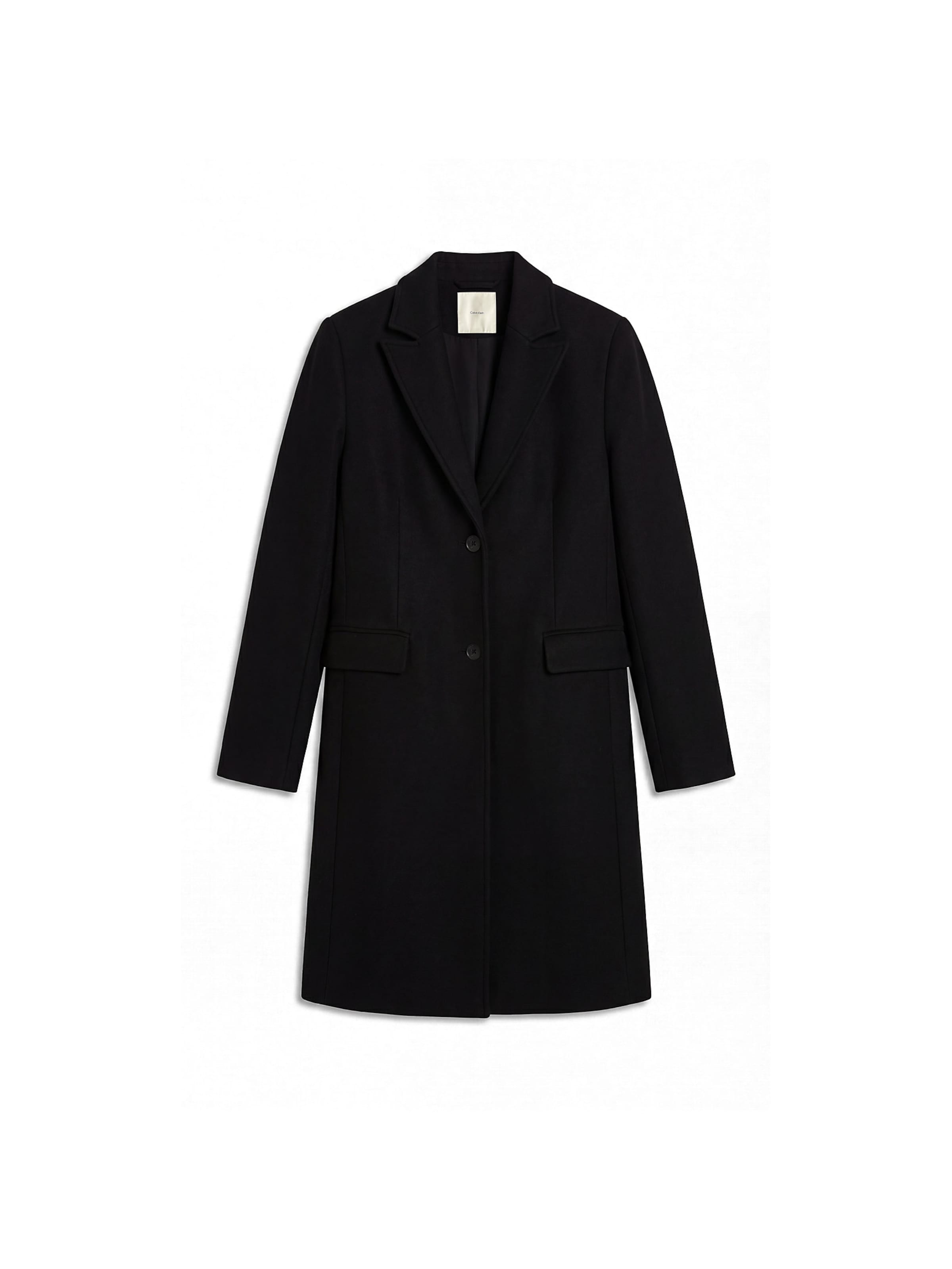 Calvin Klein Mantel in Schwarz: Vorderseite