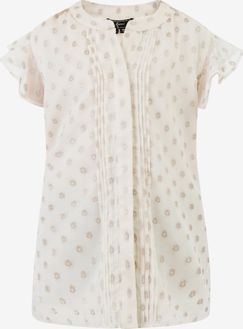 faina Blouse 'Mimo' in Beige: voorkant