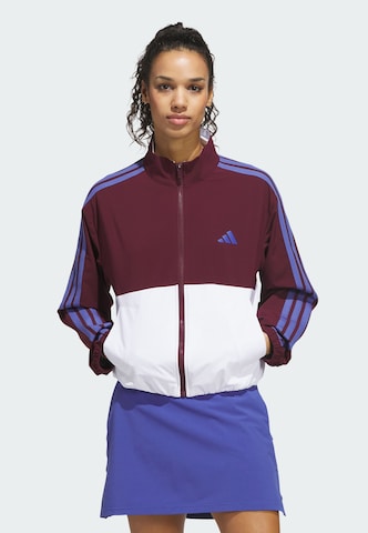 ADIDAS PERFORMANCE - Casaco deportivo 'Beyond' em vermelho: frente